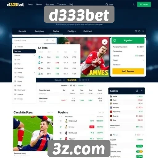 Análise da interface de usuário do site d333bet